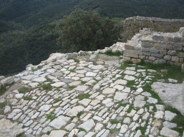 Termes, château et village