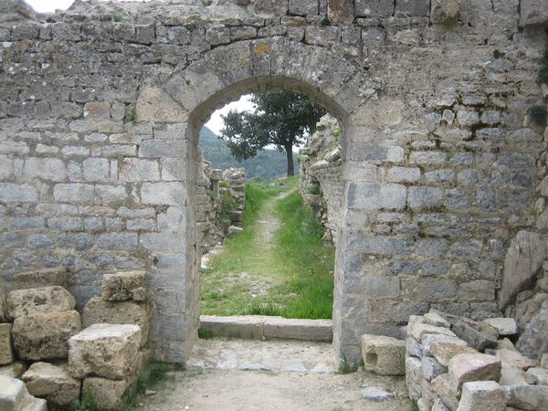 Termes, château et village