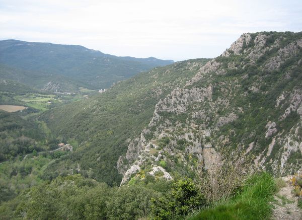 Termes, château et village