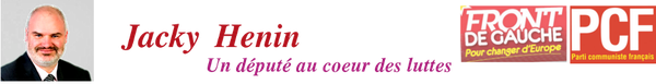 JACKY HENIN : CREATION DE DEUX NOUVELLES AUTOROUTES FERROVIAIRES