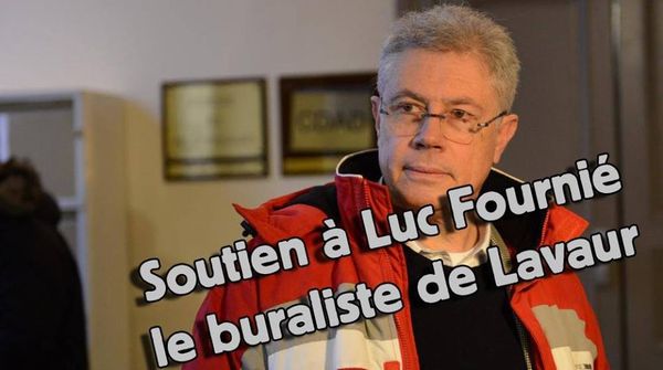 Soutien à Luc Fournié le buraliste de Lavaur
