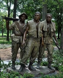 Saluting Marine
