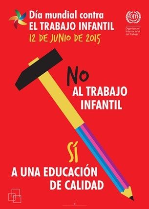 12-an de junio : Tutmonda tago kontraŭ la laboro de infanoj