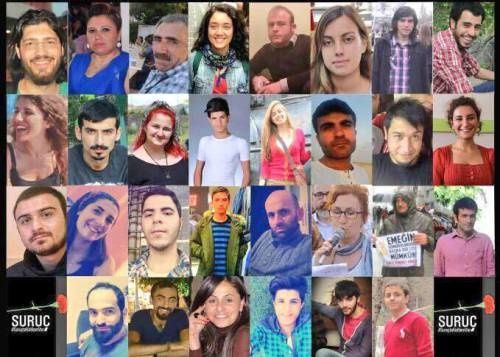 Turkio : du mortigaj atencoj en Suruç kaj Kobani