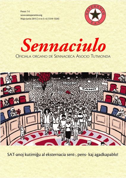 Enhavo de Sennaciulo Majo-Junio 2015