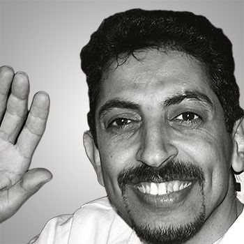 Barejno : Abdulhadi Al-Khawaja : eks-prezidanto de BCHR kaj eks-direktoro de Front Line por Mez-Oriento kaj Nord-Afriko arbitre enkarcerigita de aprilo 2011