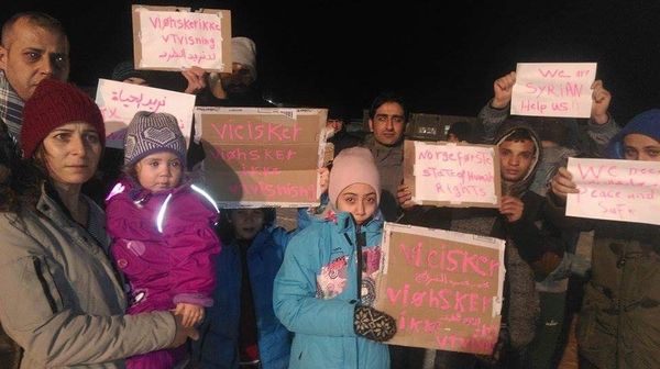 Norvegio : azilpetantoj minacitaj je elpelado al Rusio, komencis malsatstrikon