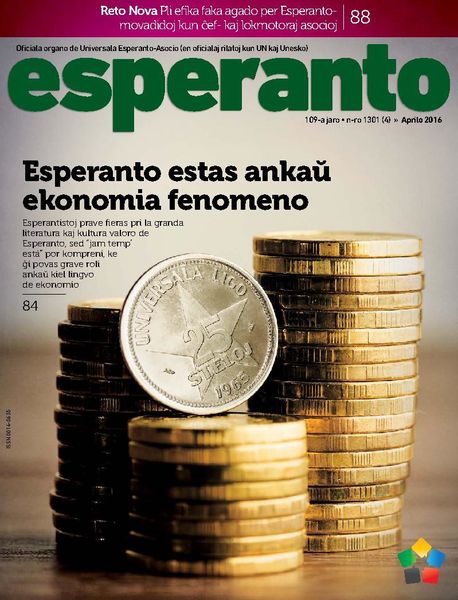 Revuo « Esperanto » : Enhavlisto de la aprila kajero