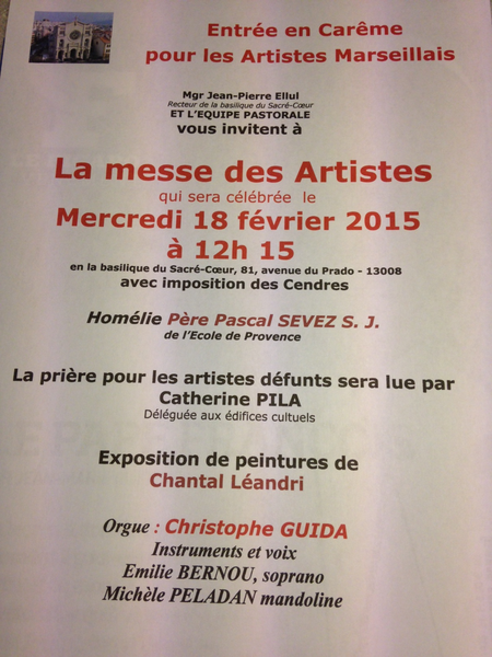 Homélie pour le 6ème dimanche du temps Ordinaire Sacré-Cœur, 15 février 2015.