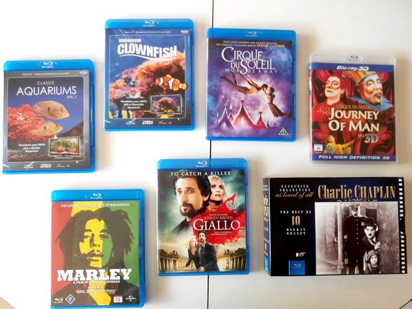 Commande de blu-ray chez Ginza.se