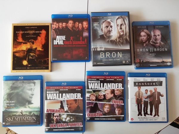 Commande de blu-ray chez Ginza.se