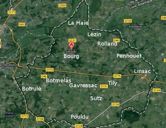 Avessac et Fégréac: frairies