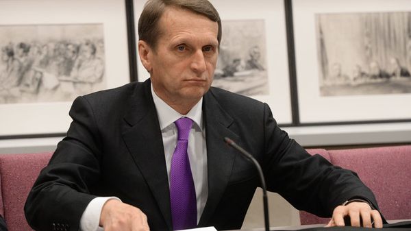 State Duma Speaker Sergei Naryshkin. (RIA Novosti / Vladimir Fedorenko)