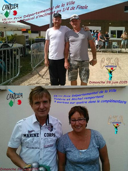 Dimanche 28 juin Canteleu 15ème Prix Départemental