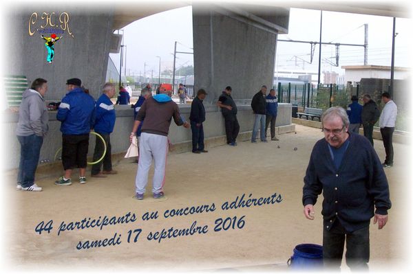 Concours adhérents samedi 17 septembre 2016