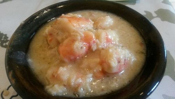 Gambas sauce piquante