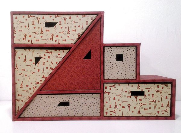 Encadrement, cartonnage et meuble en carton : 2 octobre .2016