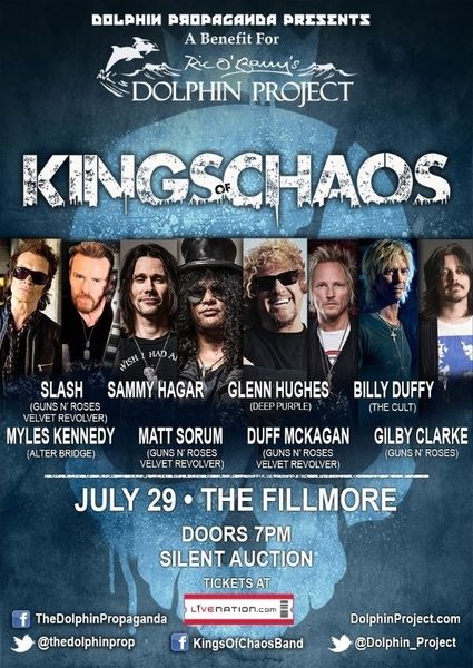 Kings Of Chaos donnera un concert au profit d'une association