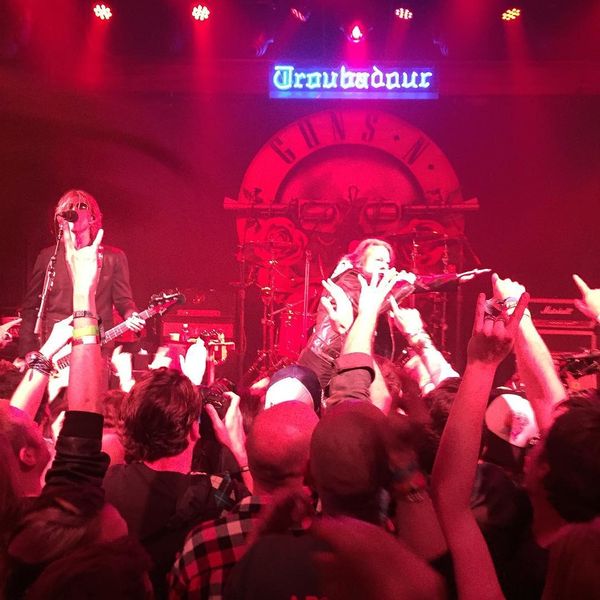 Guns N' Roses- Live At Troubadour !