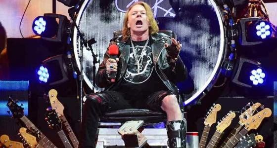 Les Guns N' Roses postent des vidéos promotionnelles pour la tournée des stades