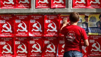 L'anti-communisme en échec en Moldavie : la faucille et le marteau ainsi que le nom « communiste » ne sont plus interdits