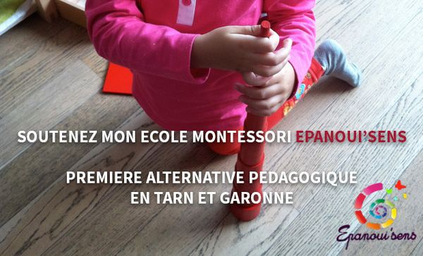 Soutenir Mon école Montessori Epanoui'sens à MOISSAC