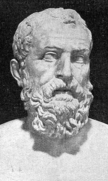 Buste de Solon, musée national de Naples