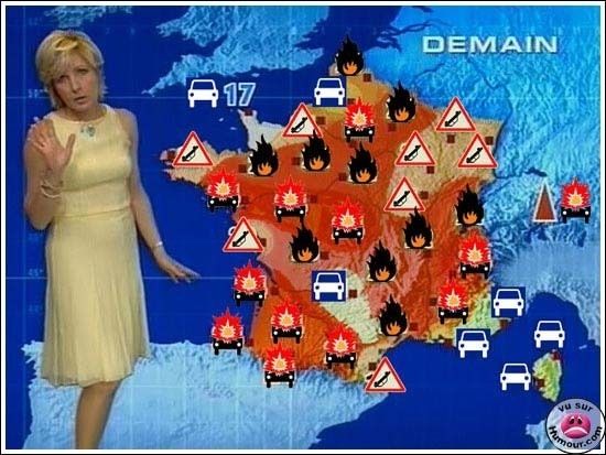 Météo pourrie a tous les étages.