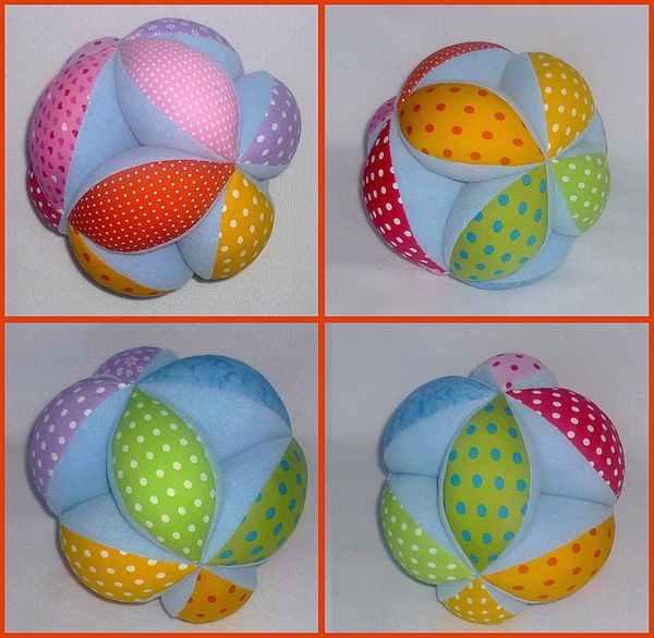 Ballon de préhension arc-en ciel !