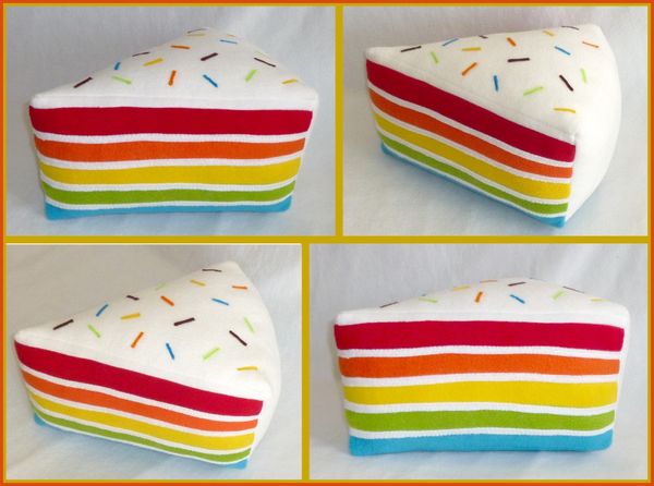 Gâteau arc-en-ciel
