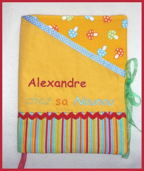 Le protège cahier d'Alexandre