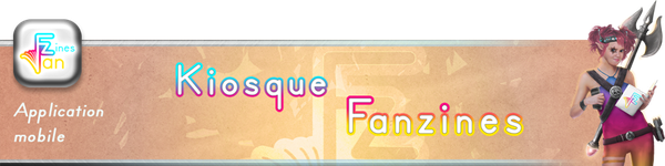 Fanzines - Une application en forme de kiosque