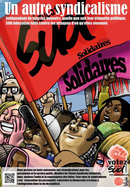 Du 27 novembre au 4 décembre 2014, votez SUD éducation !