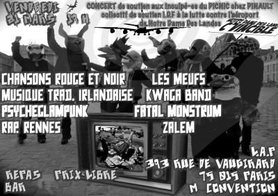 Procès contre les 15 du collectif de IDF de NDDL et soirée de soutien le 21 mars