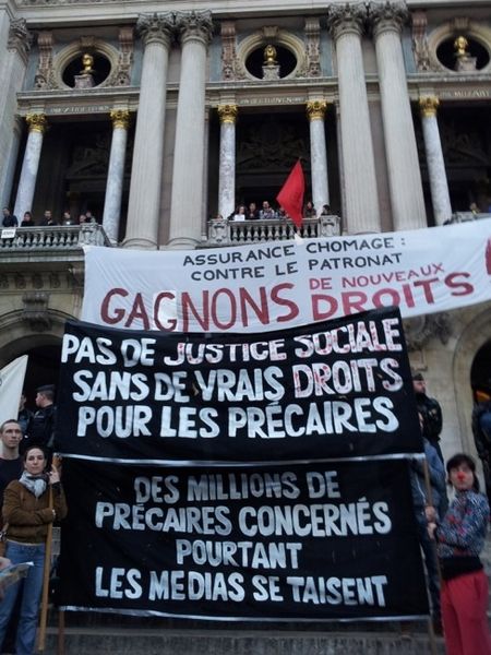 De l'occupation du Carreau du Temple à l'expulsion hier soir de la Coordination des intermittents et des précaires (CIP-IDF).