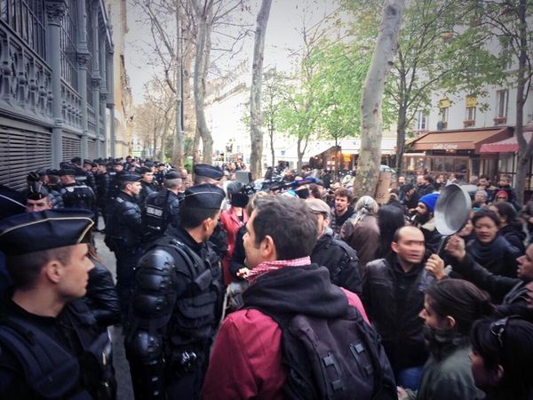 De l'occupation du Carreau du Temple à l'expulsion hier soir de la Coordination des intermittents et des précaires (CIP-IDF).