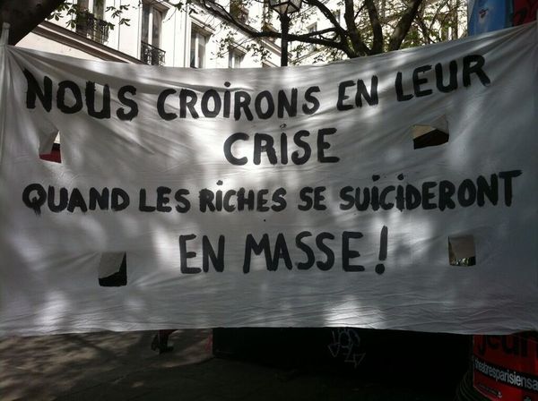 De l'occupation du Carreau du Temple à l'expulsion hier soir de la Coordination des intermittents et des précaires (CIP-IDF).