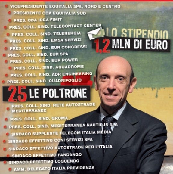 Voglia di ghigliottina. Può mai cambiare l’Italia con manager tipo Mastrapasqua ?