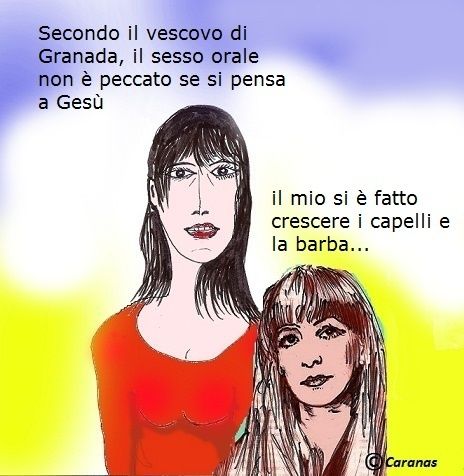La fellatio? «Non è peccato se si pensa a Gesù».