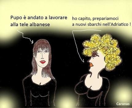 Pupo, Ferilli, Ventura - si accende la tv albanese