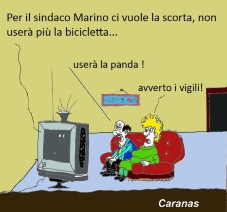 Marino e la bicicletta