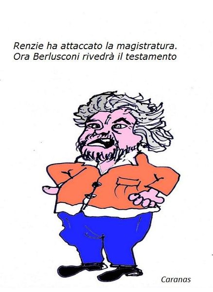 RENZI ATTACCA LA MAGISTRATURA