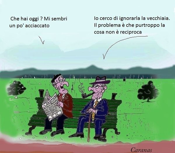 La vecchiaia brutta bestia