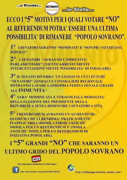 Il popolo sovrano o somaro?
