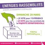 Dimanche 29 mars, 2ème tour de l'élection départementale