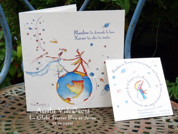 Un faire-part pour les globe-Trotter