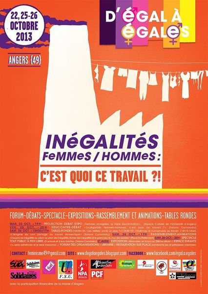 Festival féministe : 22 octobre et aussi 25-26 octobre