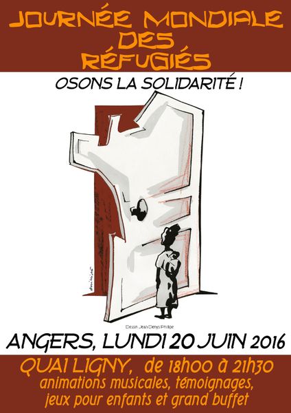 Journée mondiale des réfugiés : 20 juin 2016