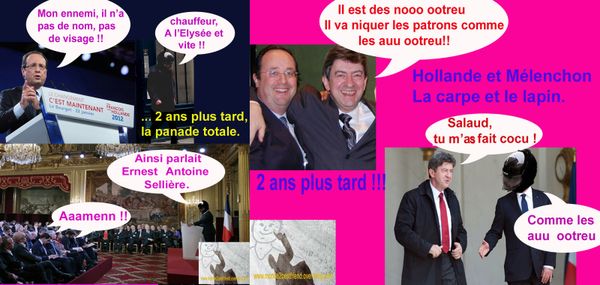 Les mille et une trahisons de Hollande.