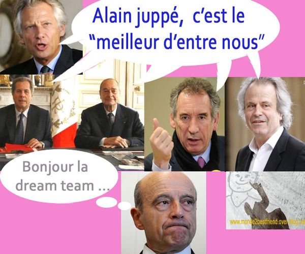 Juppé ,champion de la droite moisie !!!